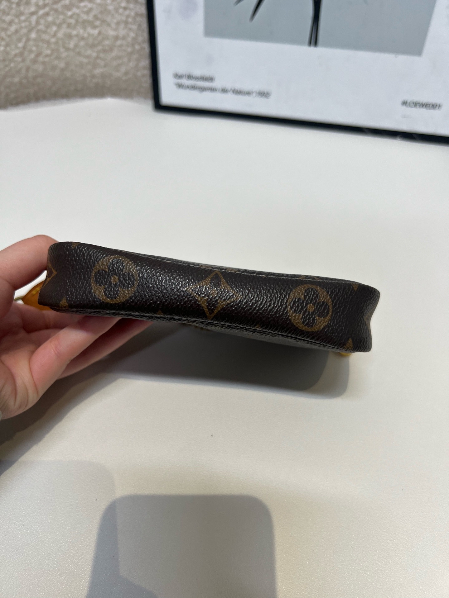 【預訂貨品】LV中古老花麻將包