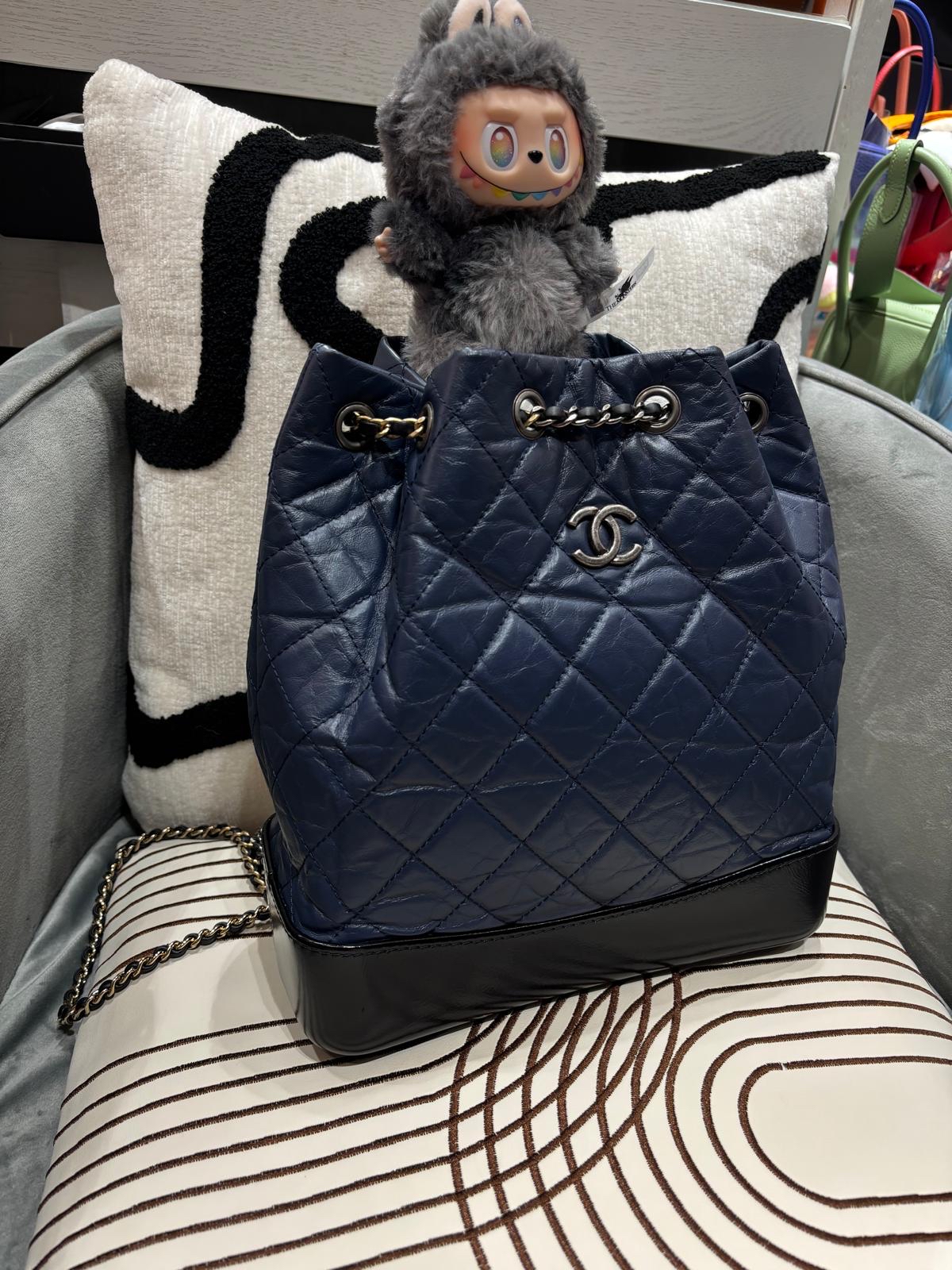 Chanel Gabrielle Backpack 100%Authentic, 98%New ✅Card ✅Dust bag✅Box