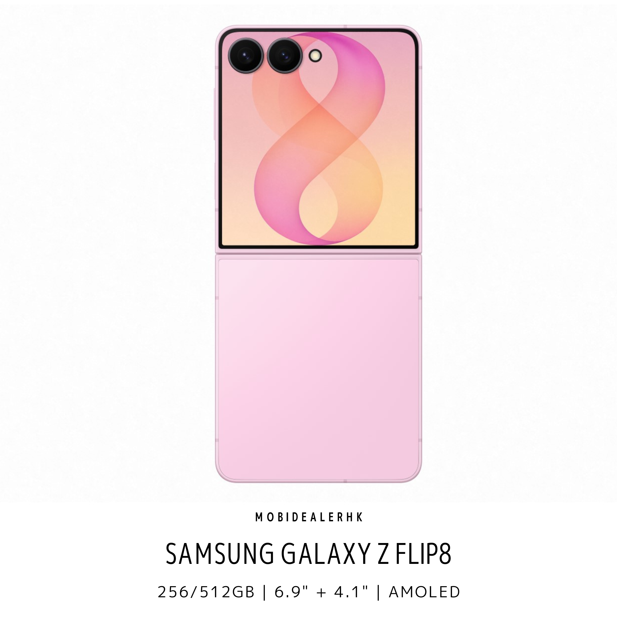 Samsung Galaxy Z Flip8 | 三星 Galaxy Z Flip8 | 5G | 智能手機 | 256/512Gb | 6.9" + 4.1" | AMOLED