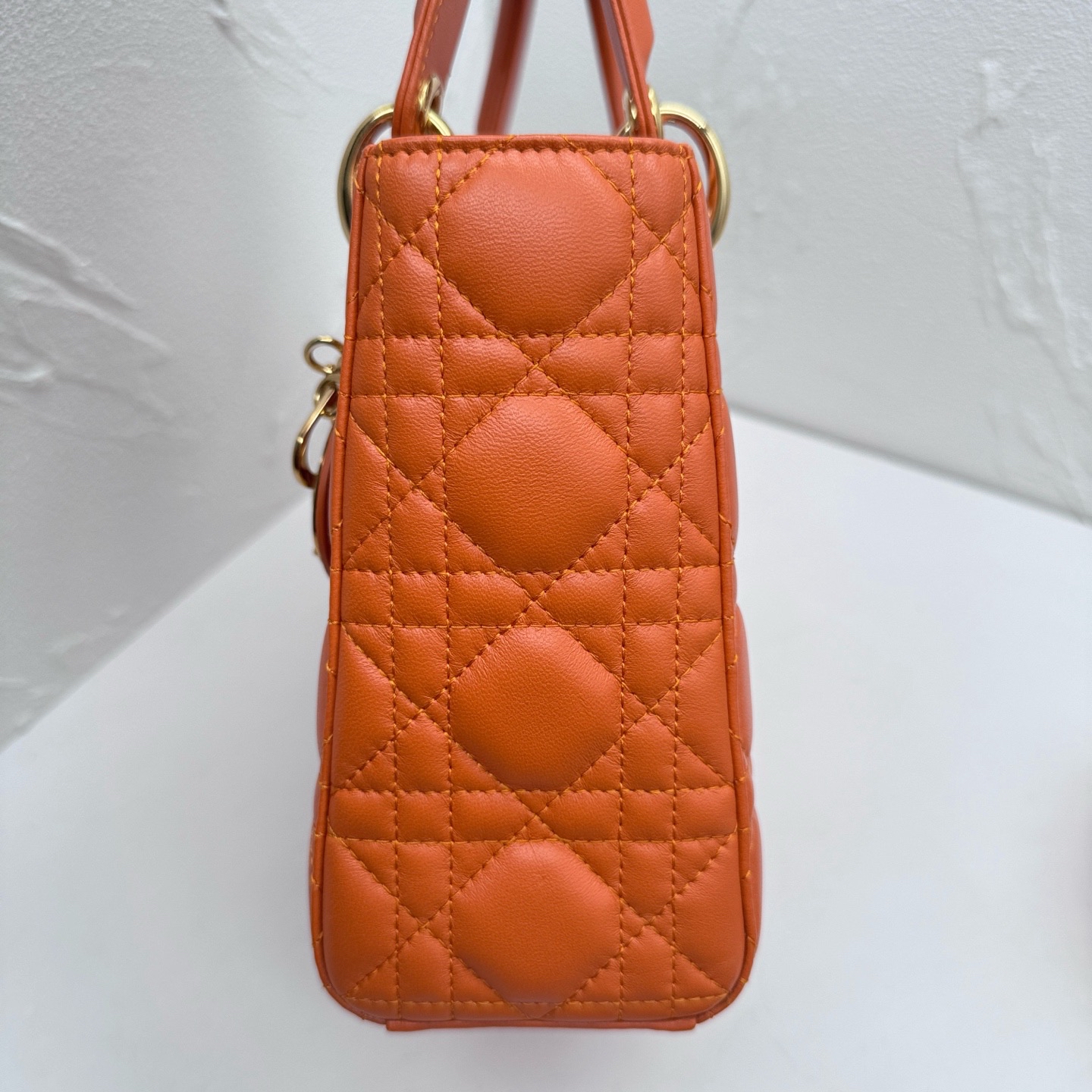 [Unused Item] CHRISTIAN DIOR Lambskin Cannage Small My Lady Dior