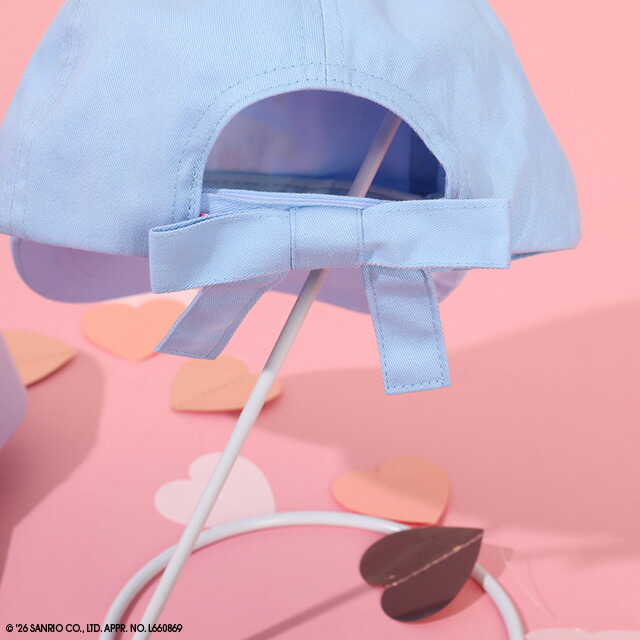🆕【⭐訂購⭐】日本直送 🇯🇵🌀#Sanrio 後繫絲帶設計 刺繡cap帽［4款選］🌀[ELCA-0176][260415]