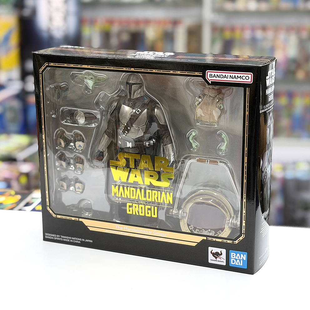 (行版) Bandai S.H.Figuarts Mandalorian & Grogu (STAR WARS: The Mandalorian and Grogu) SHF 曼達洛人 & 古古 (星球大戰：曼達洛人) 