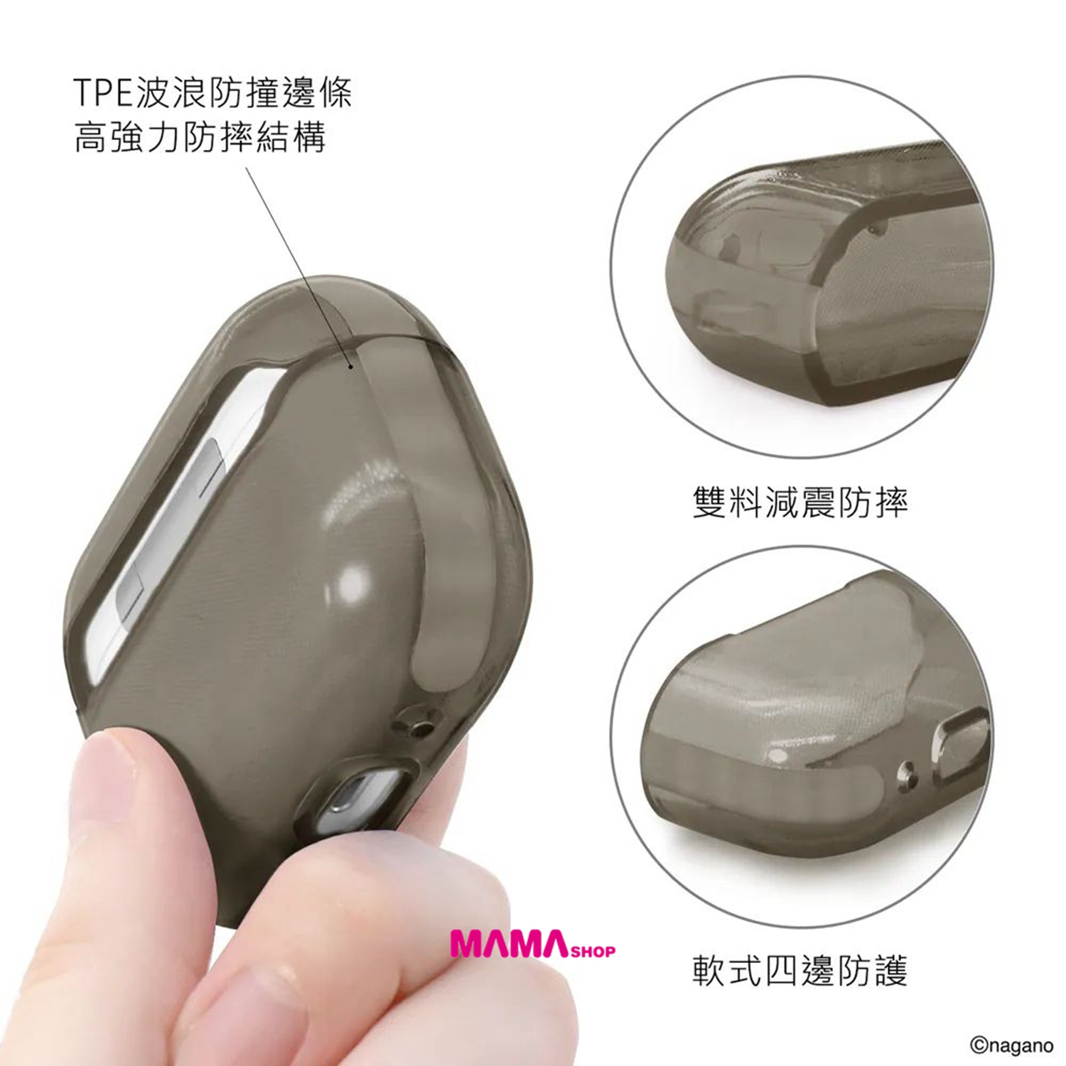 台灣直送 Chiikawa 吉伊卡哇 AirPods 4 保護套