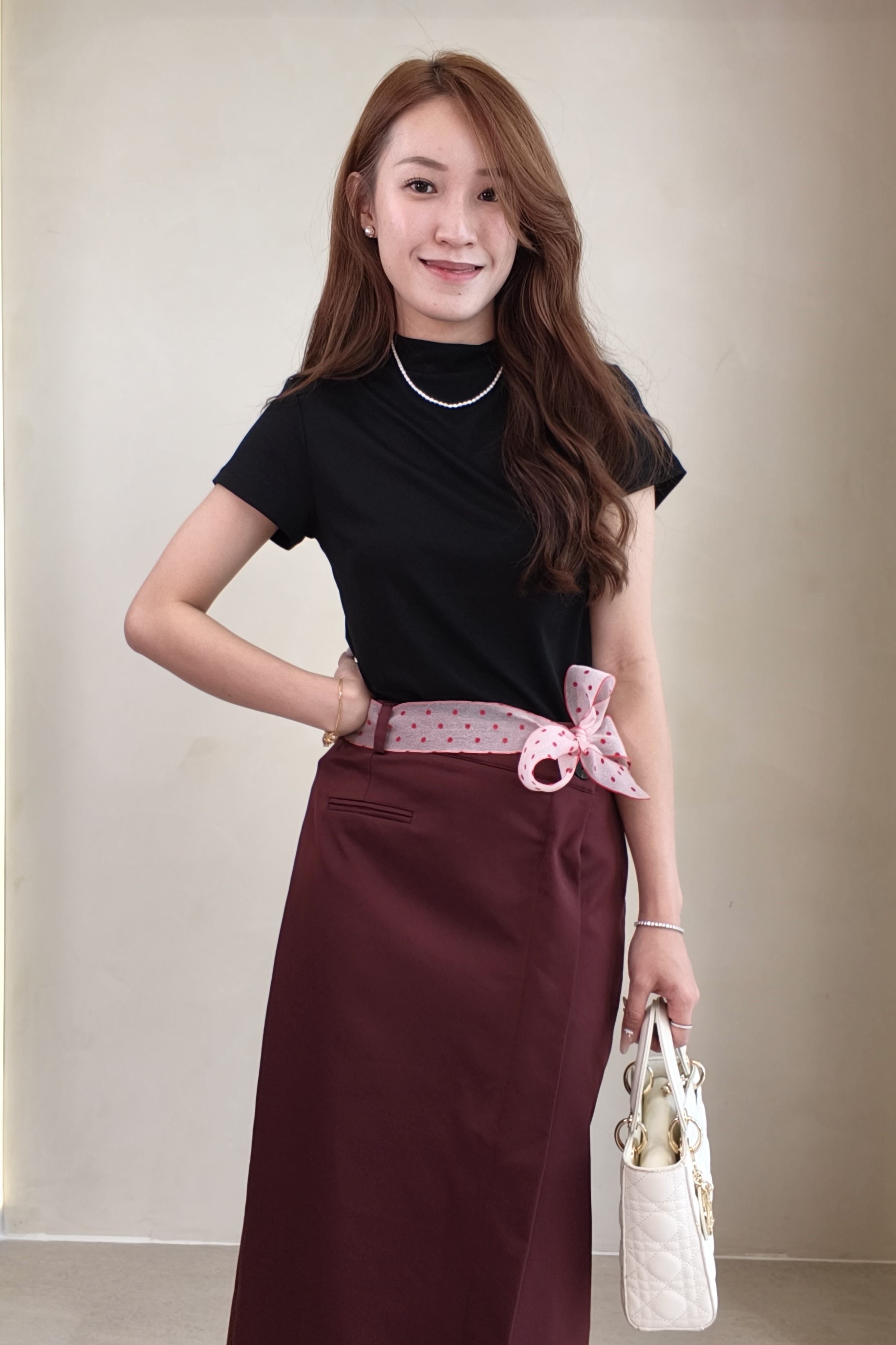2160BB Ava Essential Mock Neck Knit Top
