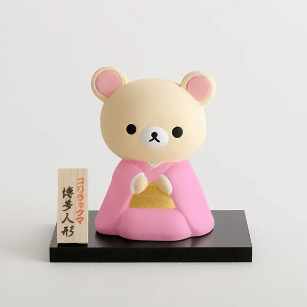 限定｜鬆弛熊／白熊 博多人形（全2款）