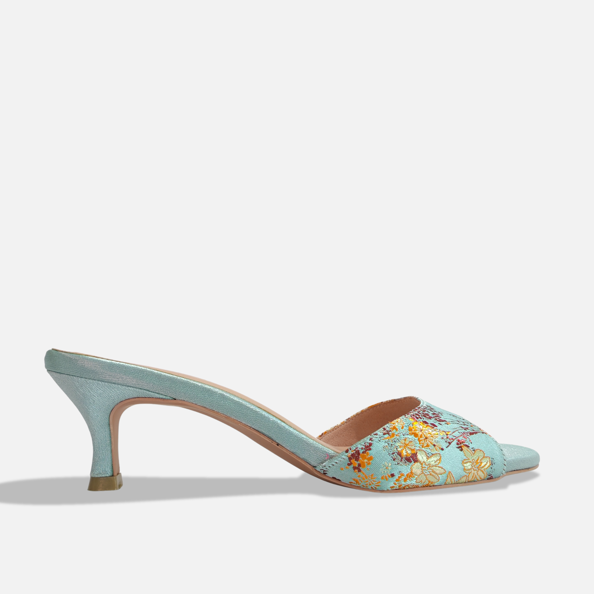 MAYA 50 CYAN BROCADE