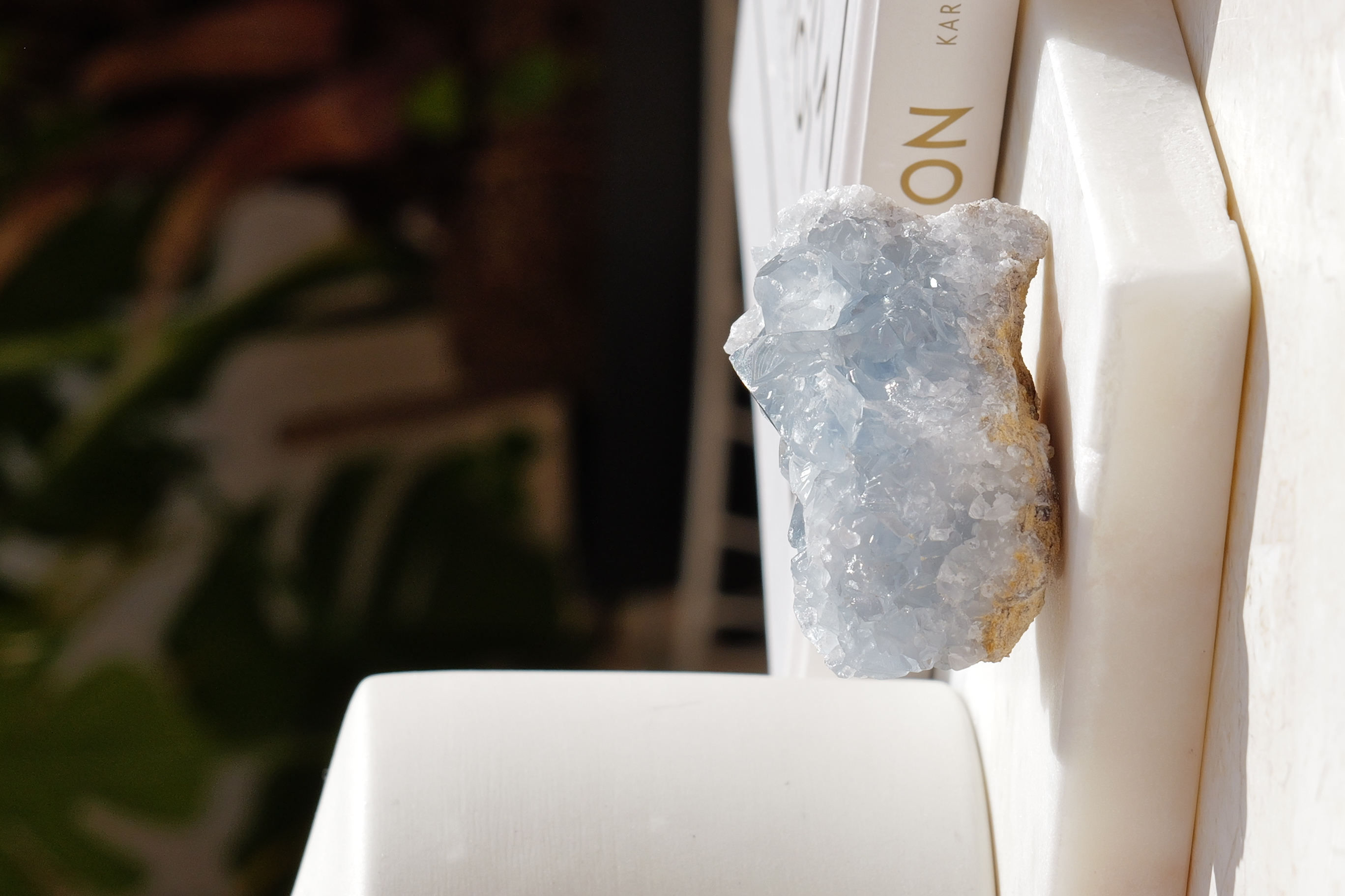  ༒5.5cm 天青石原石粒 ༒ 3501H3AGNT-RA18*05S