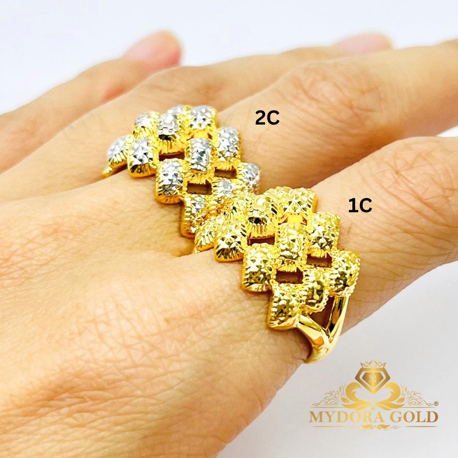 MYDORA Cincin Ketupat Anyaman (5G) l EMAS 916/22K