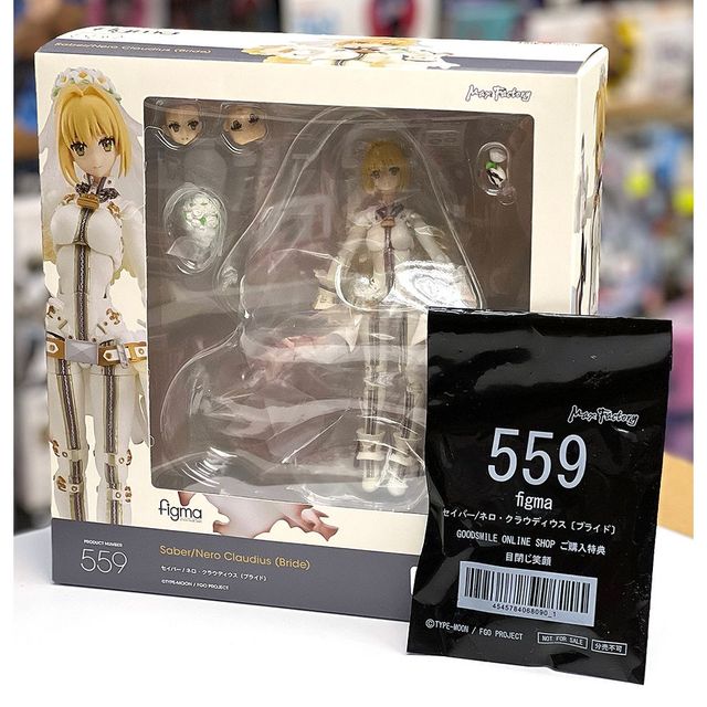 グッドスマイルカンパニー　figma ネロクラウディウス　目閉じドヤ顔付き figma ネロ・クラウディウス グッスマオンライン限定 グッドスマイル