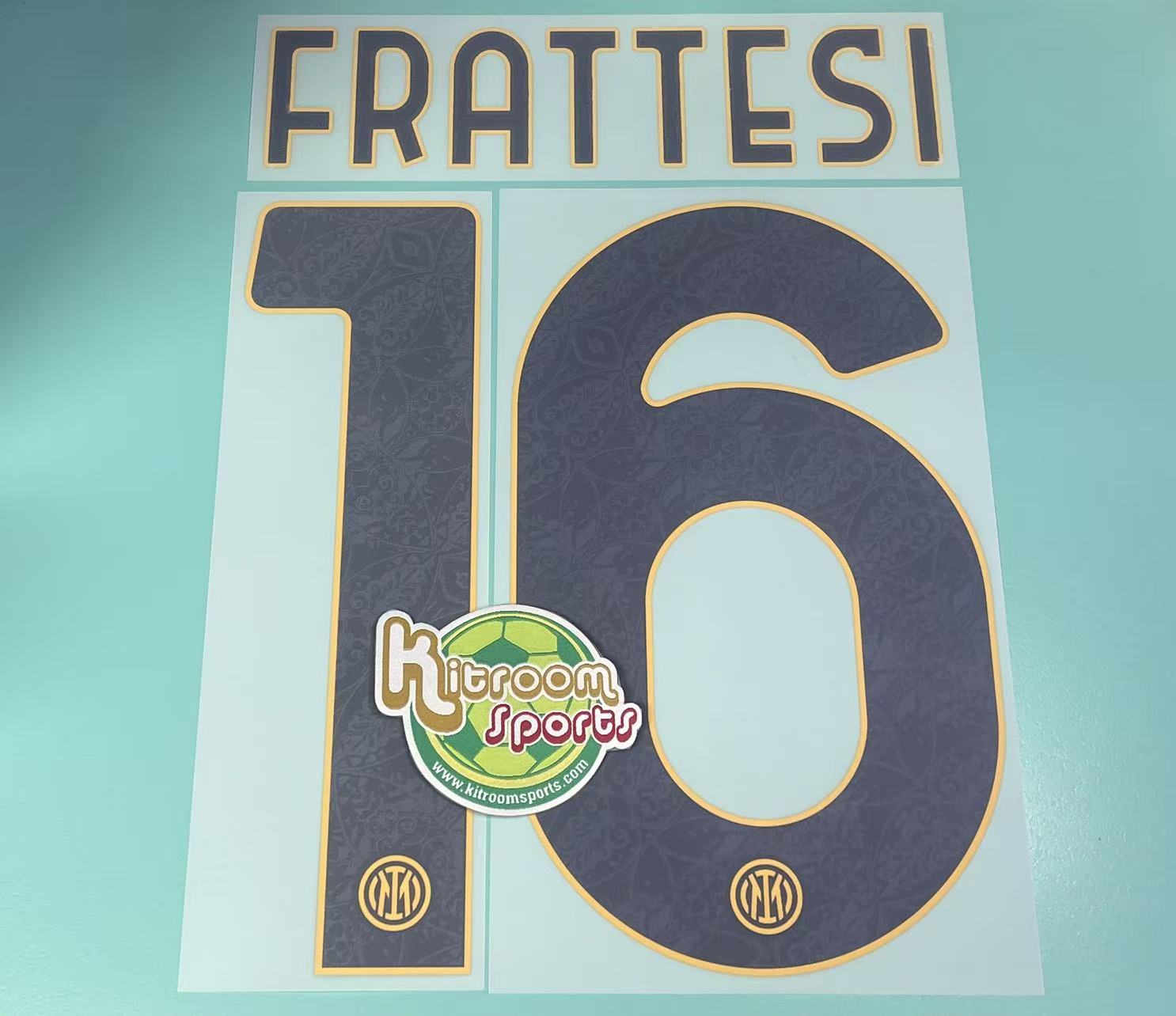 2024-25 Inter Milan 3RD Nameset #16 FRATTESI