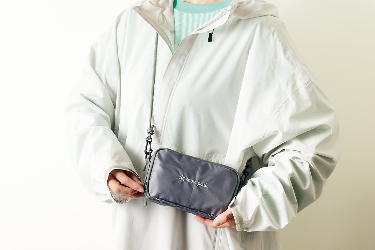 預購 snow peak 銀包斜揹袋 連雜誌