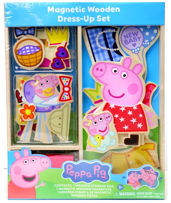 Peppa Pig 磁性木製裝扮套裝