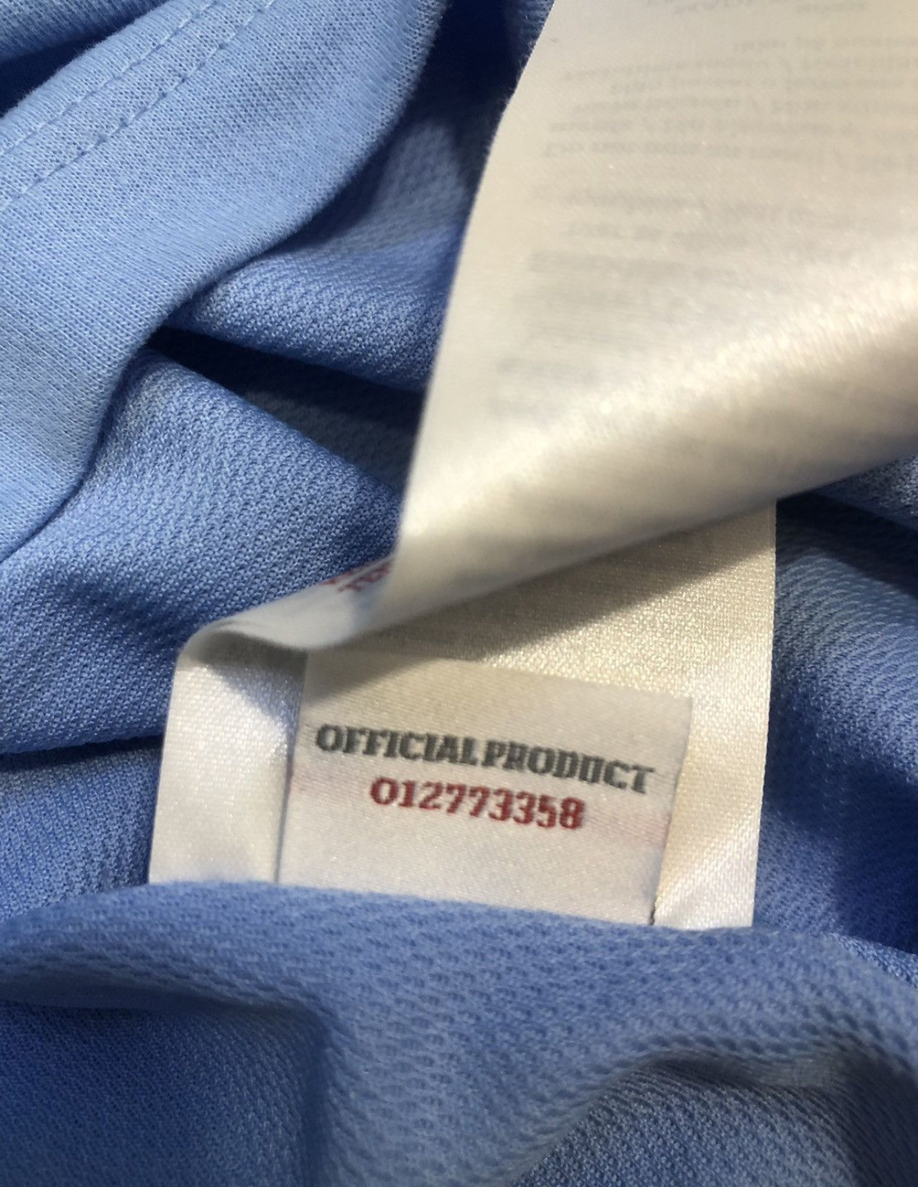 Manchester City 12/13 Longsleeves shirt #16 Aguero (bnwt)