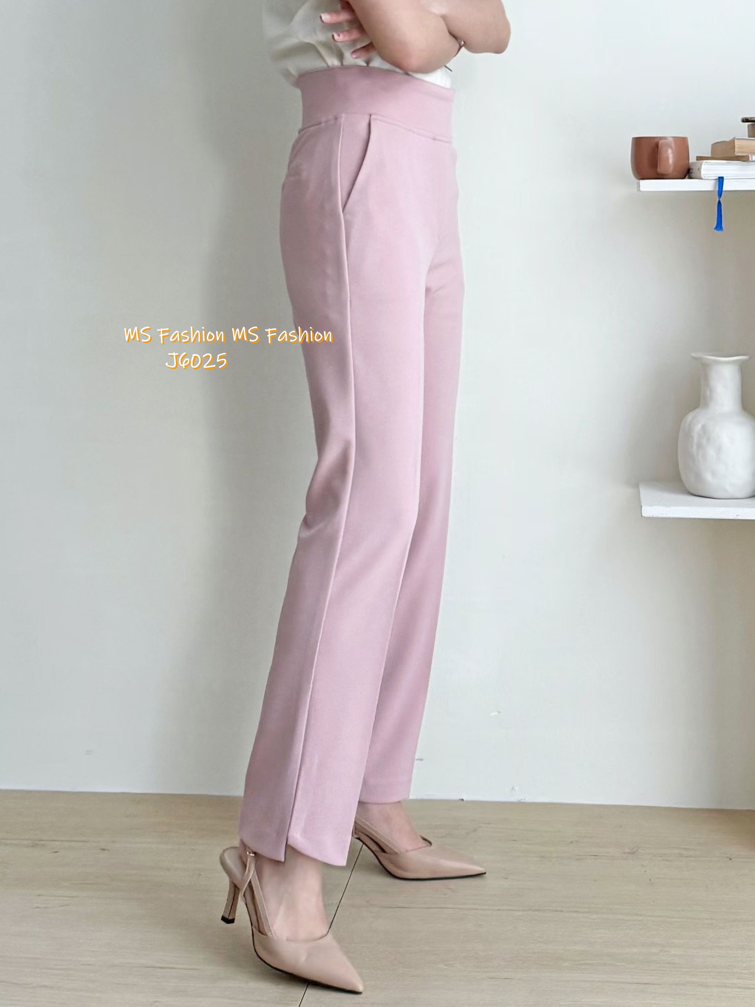 J6025 韓國🇰🇷高質靚料高腰西褲