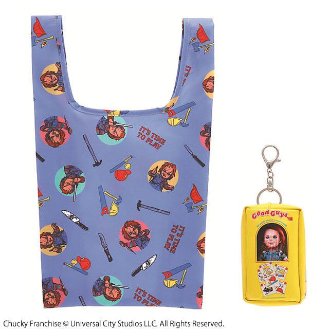 CHUCKY Eco bag with pouch