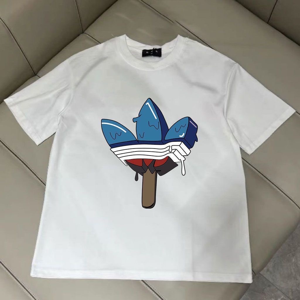 日系大小童3色logo tee 