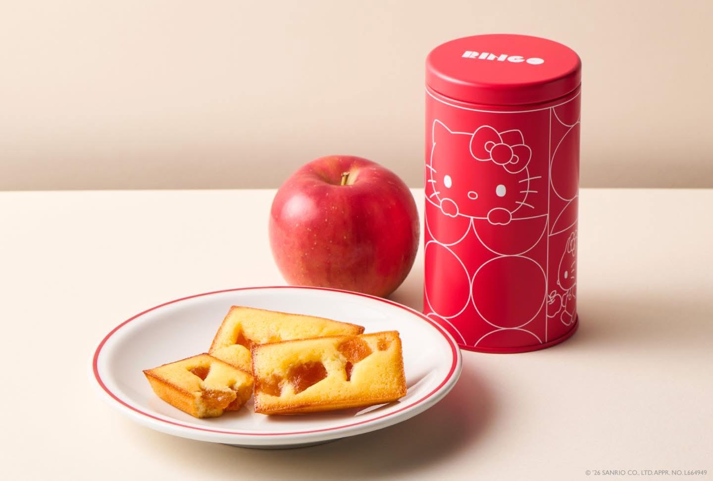 日本直送限定版RINGO×Hello Kitty費雪南蛋糕