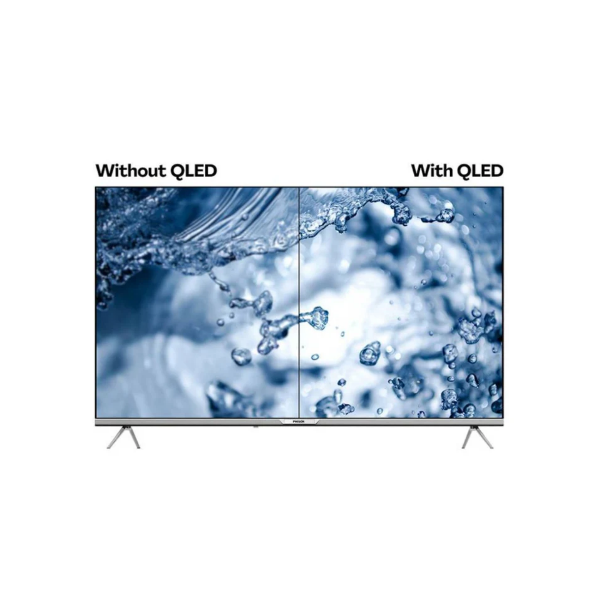 Phison 65" QLED Slim Edge Google TV PTV-Q6550G