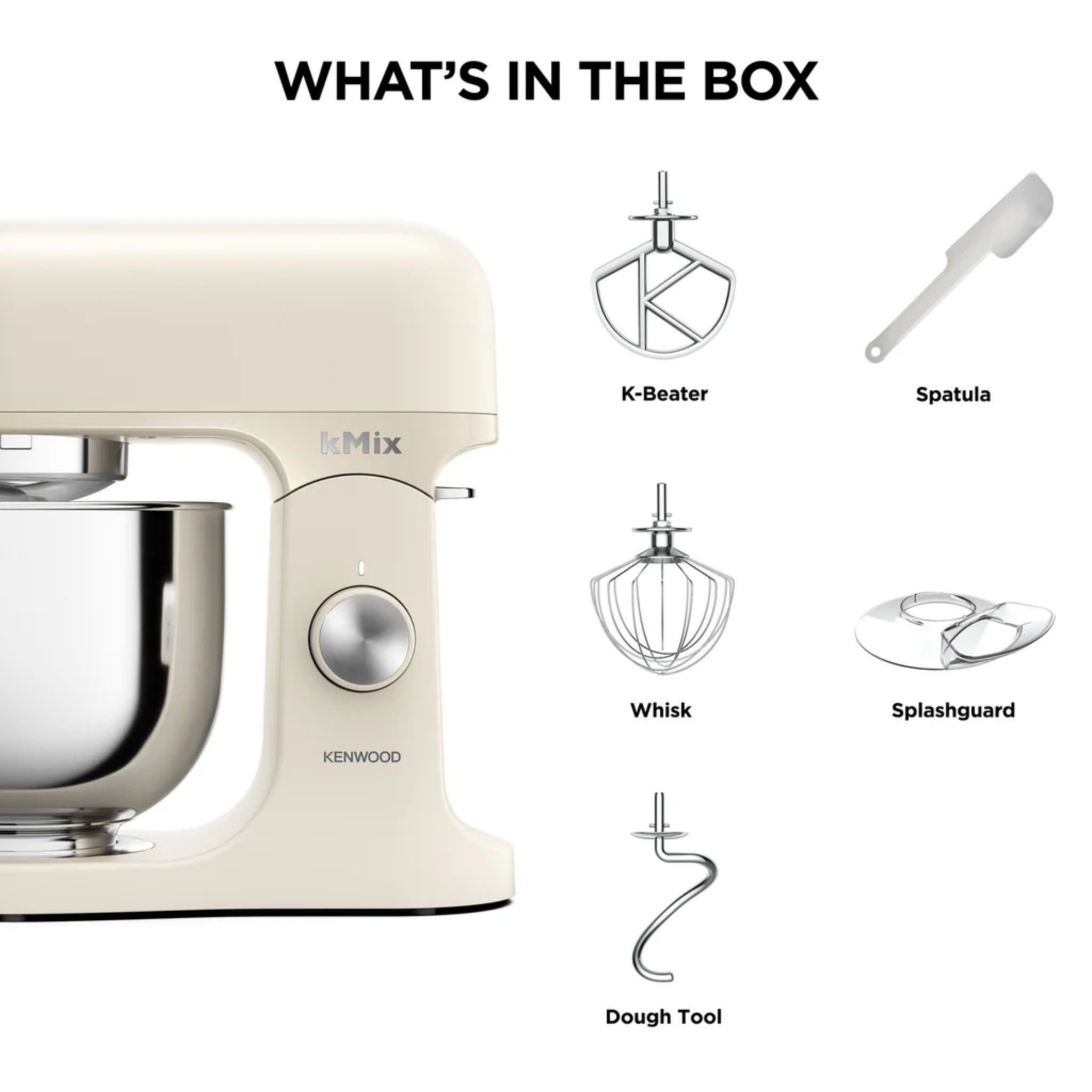 Kenwood 5L 1000W kMix Stand Mixer Red (KMX751ARD)