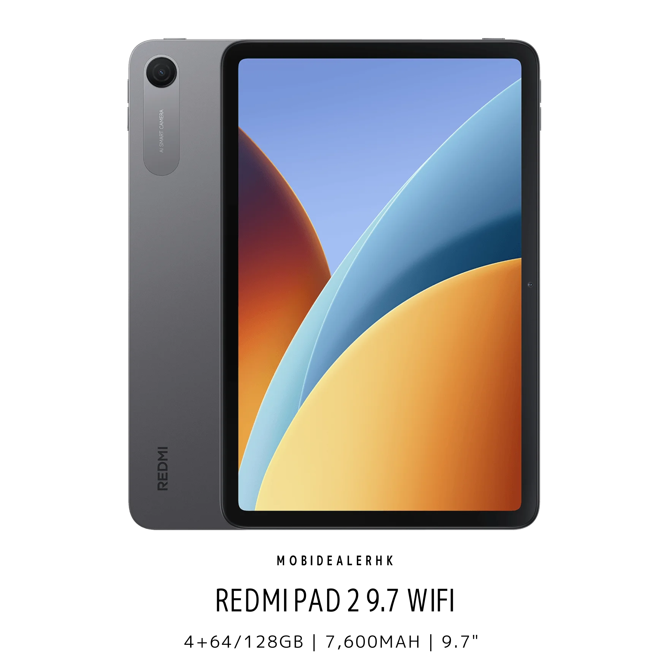 Redmi Pad 2 9.7 | 紅米 Pad 2 9.7 | WiFi | 平板電腦 | 4+64/128Gb | 7,600mAh | 9.7"