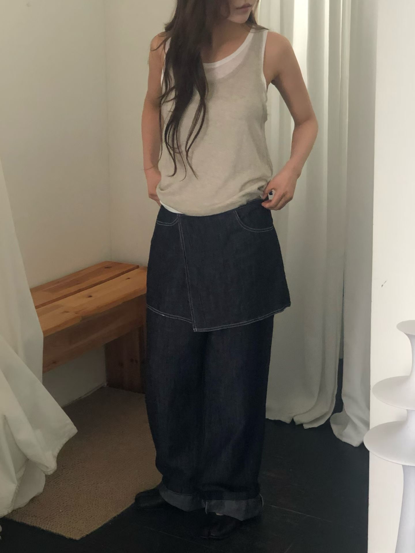東大門女裝 | 2Layer Sleeveless 