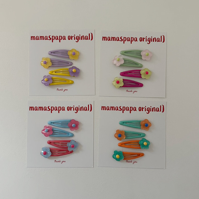 MMSPP | hair clip (1 set 4個 ACC)