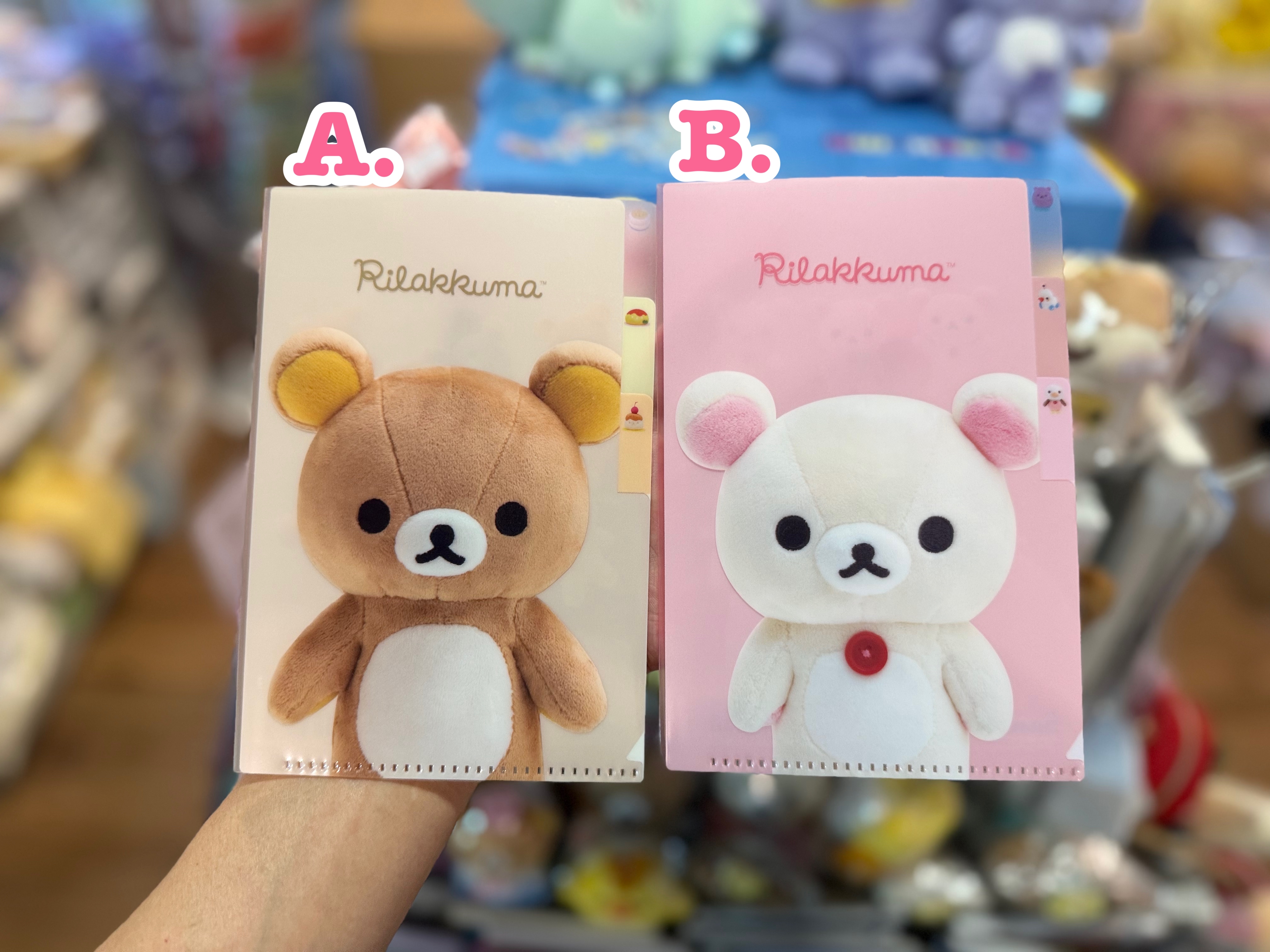 《現貨》全新rilakkuma寫真系列A6 分頁file