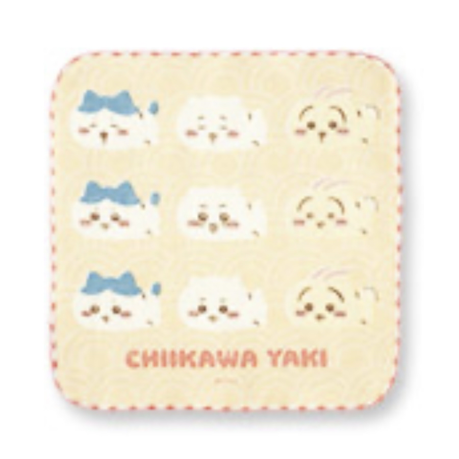 Chiikawa 人形燒店限定 方巾｜預訂
