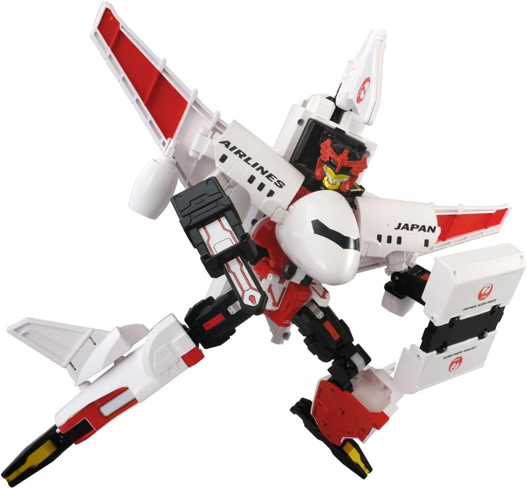 TAKARA TOMY TOMICA Jobraver DX Sky Braver JAL日本航空40cm變形合體機械人玩具