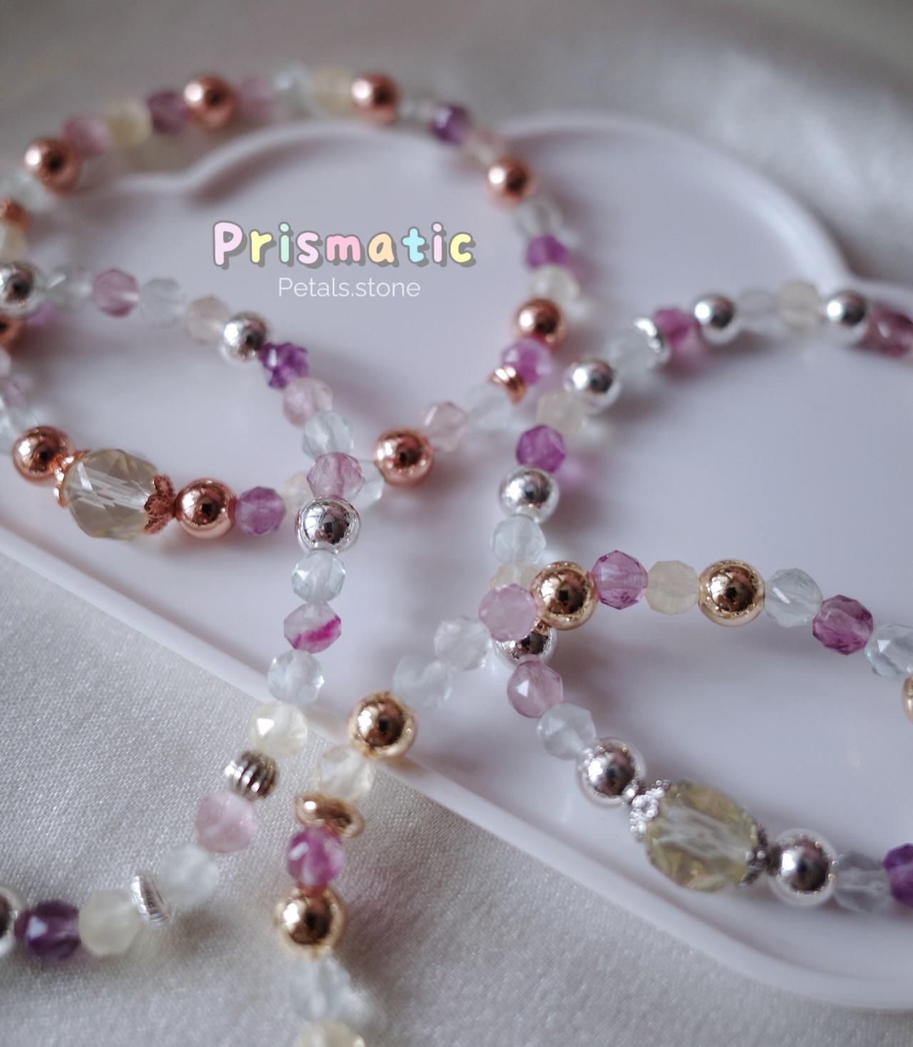 🌈Prismatic | 彩螢石 檸檬黃晶