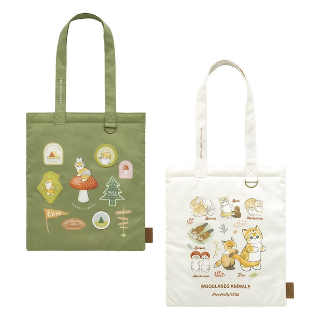 日本預訂📍Mofusand Woodlands秋天風格系列 - Tote Bag 23/10日本開售