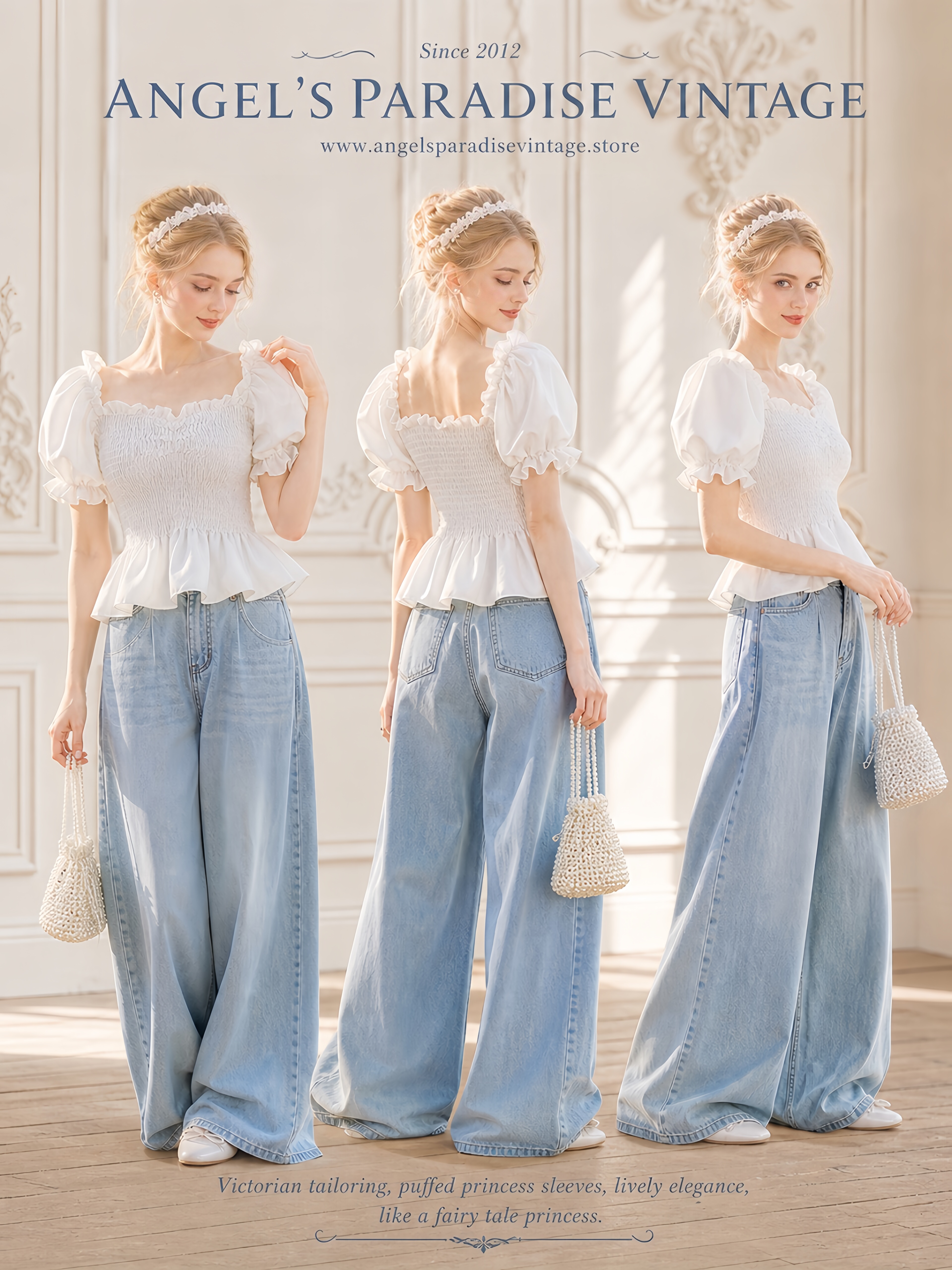 白雪童話告白Princess Victoria Blouse