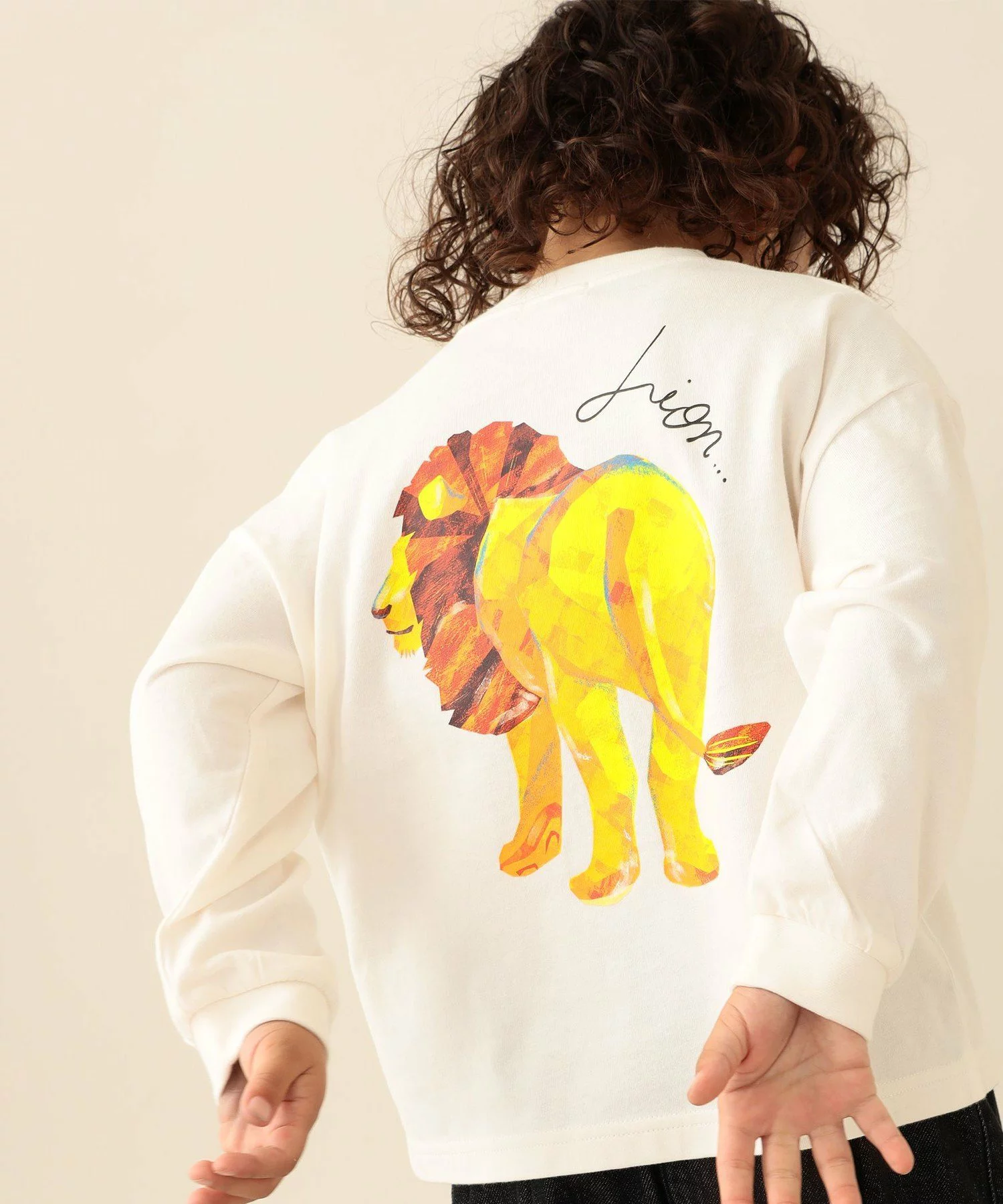🆕【⭐訂購⭐】🌀 🇯🇵 日本直送 #BEAMS mini 獅子🦁/熊貓🐼/鹿🦌 長袖T恤🌀 [ELHA-0106][260930]