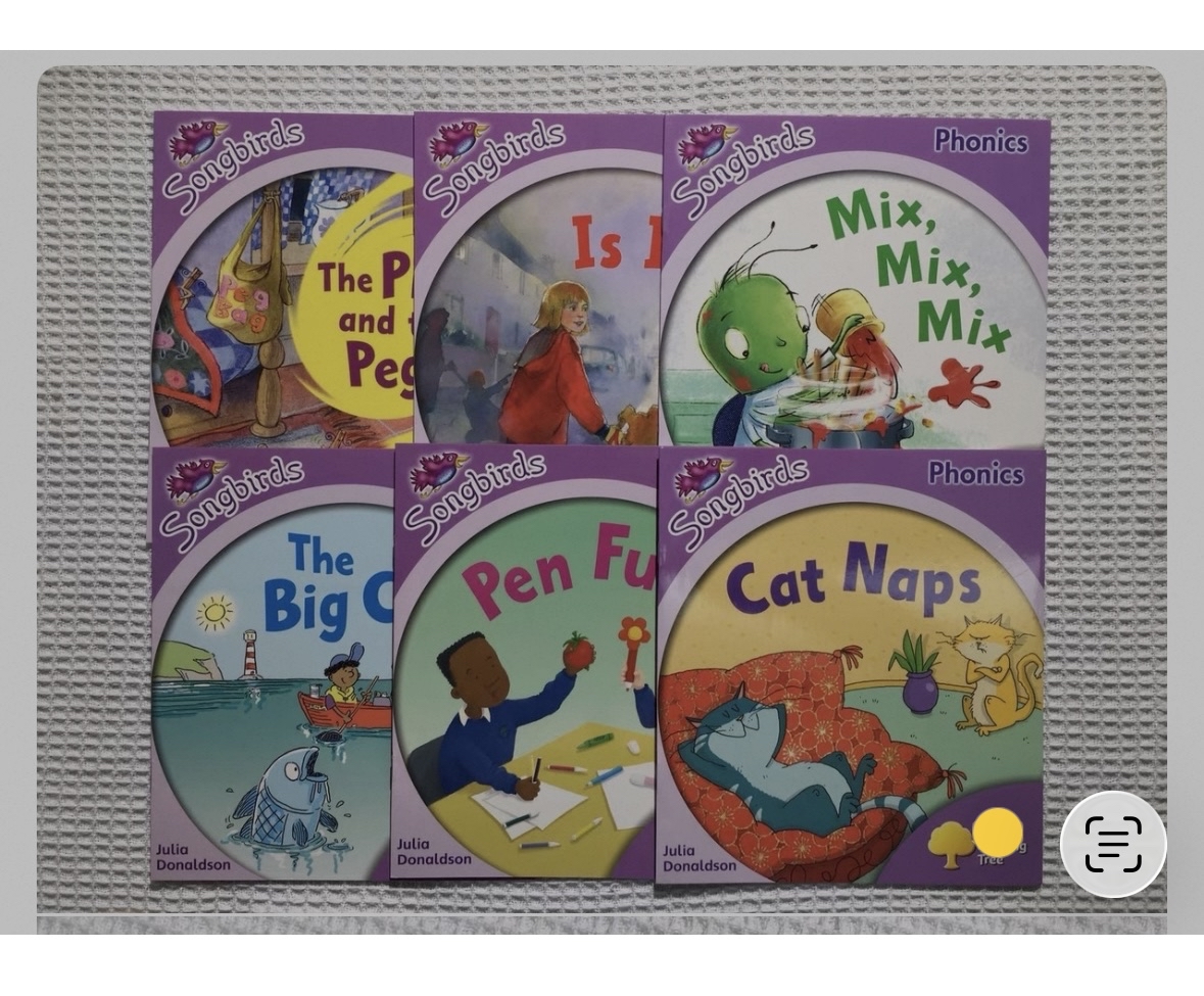 牛津Oxford Songbirds $180/6冊（一階段）