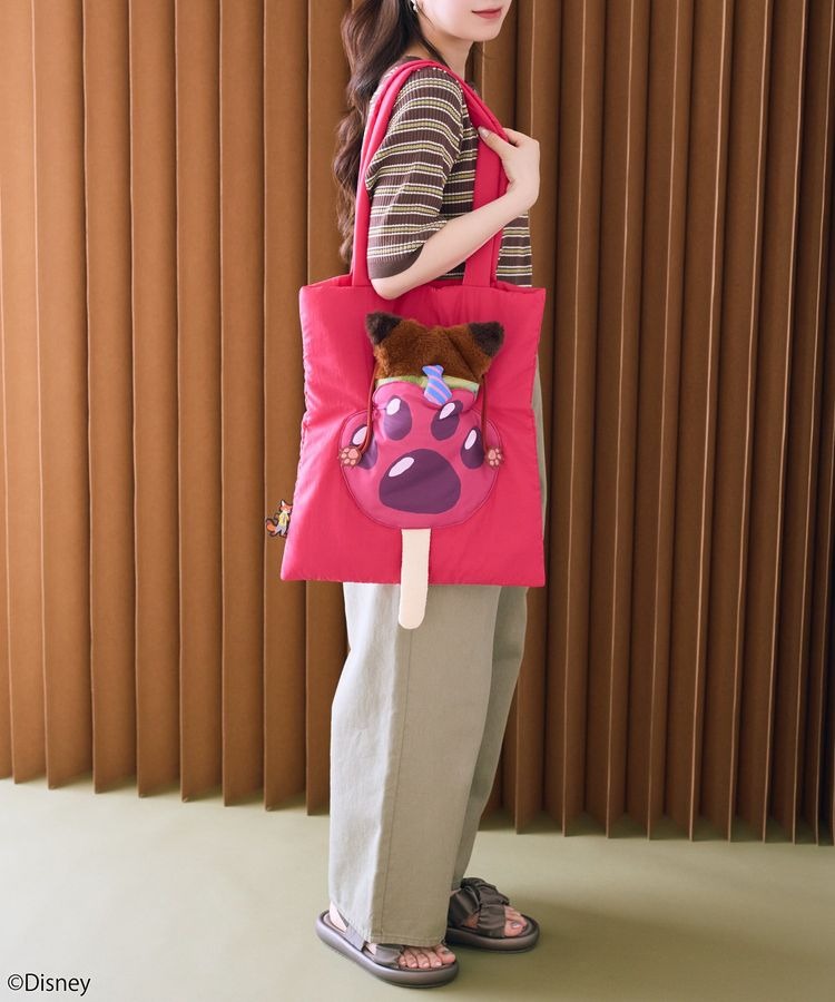 🎀【預訂】earth music&ecology x Zootopia Tote Bag - Nick
