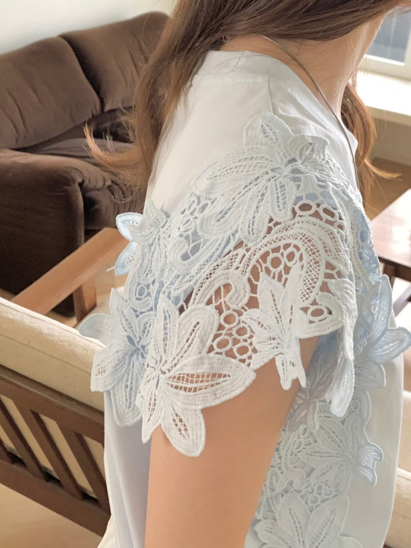 CT31 通花邊背心