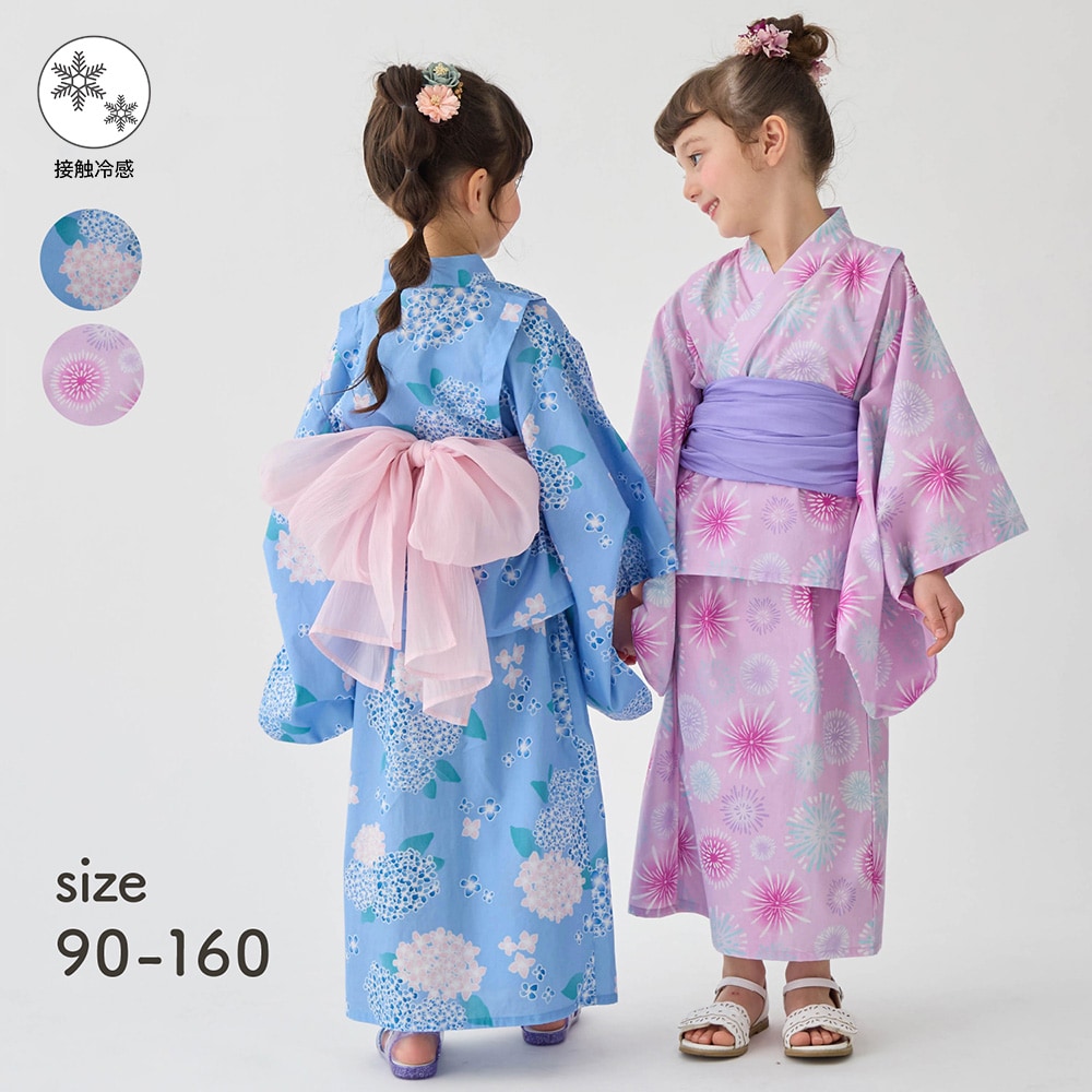 🆕【⭐訂購⭐】🌀 🇯🇵 日本直送🇯🇵 夏日 #接觸涼感 2-way 浴衣3件套裝［2款選］ 🌀 [ELCA-0222][260524]