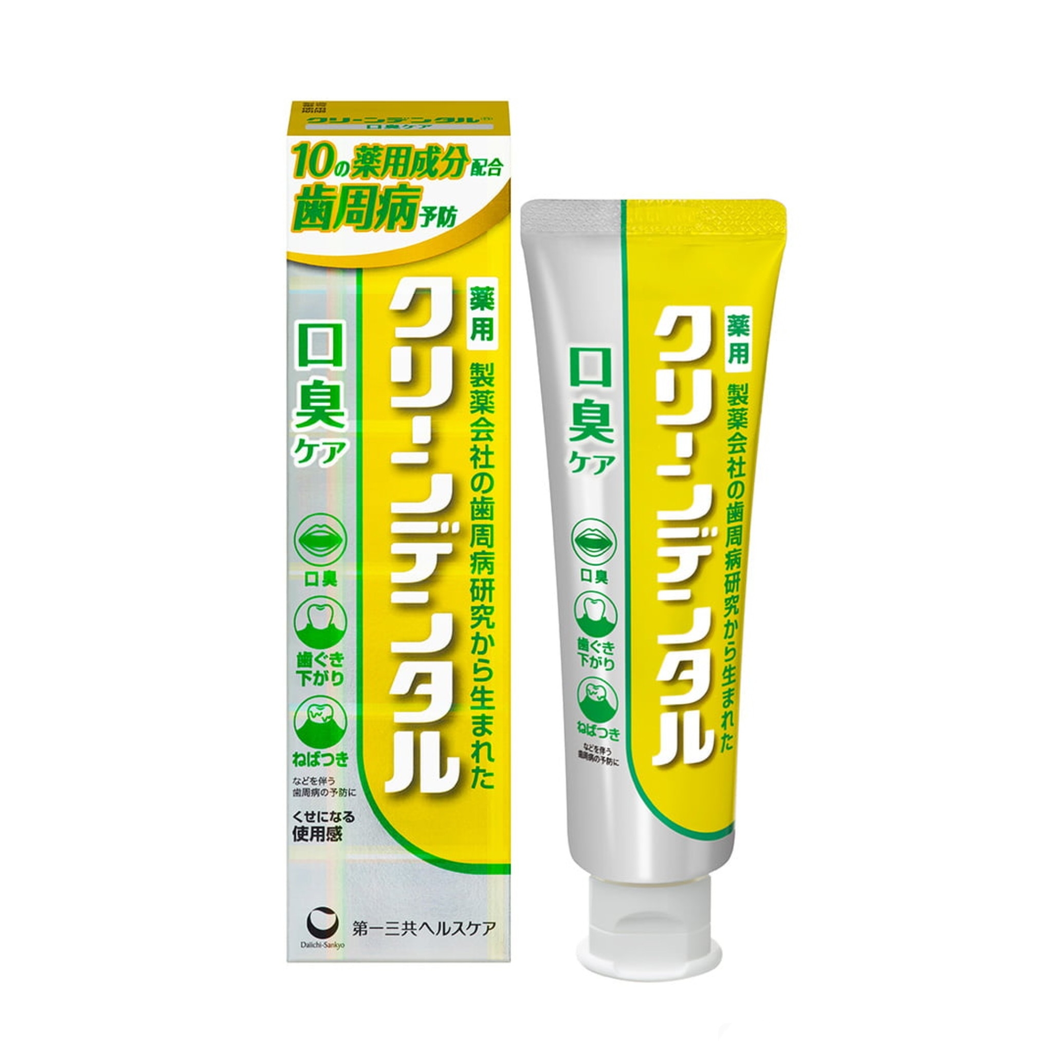 日本第一三共 Clean Dental-Mb 口臭護理牙周病預防牙膏 100g 