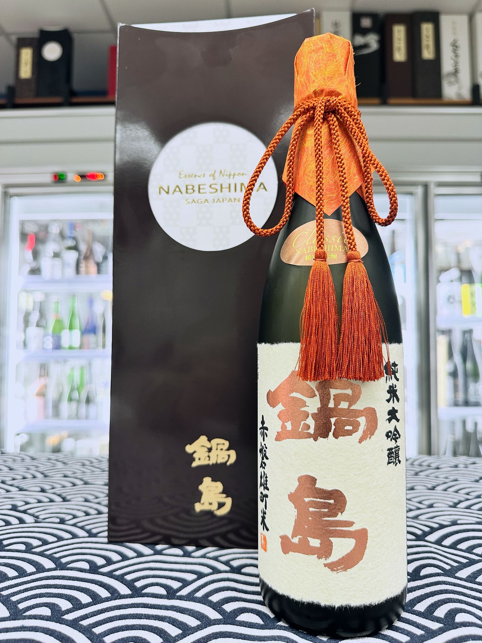 鍋島 純米大吟醸 赤磐雄町40 720ML (1503) 2025.12