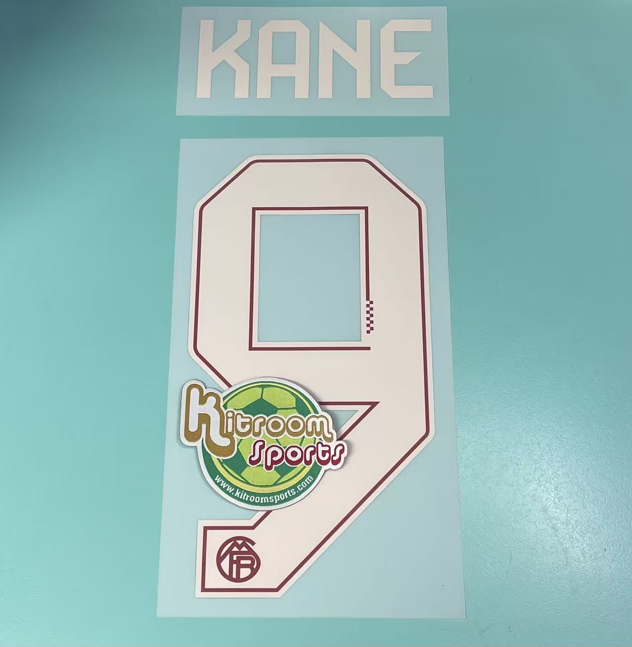 2025-26 Bayern Munich 3rd Nameset #9 KANE