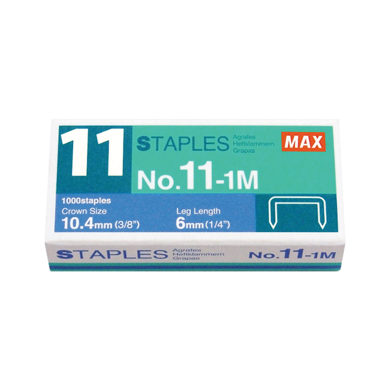 Stapler Bullet No.11-1M/Max/Peluru Pengokot/Staples