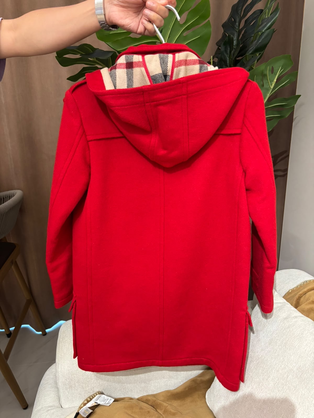 未使用品 Burberry jacket 100% Wool Kids Jacket  100%羊毛童裝外套碼12Y碼 100%Authentic, unused 未使用品