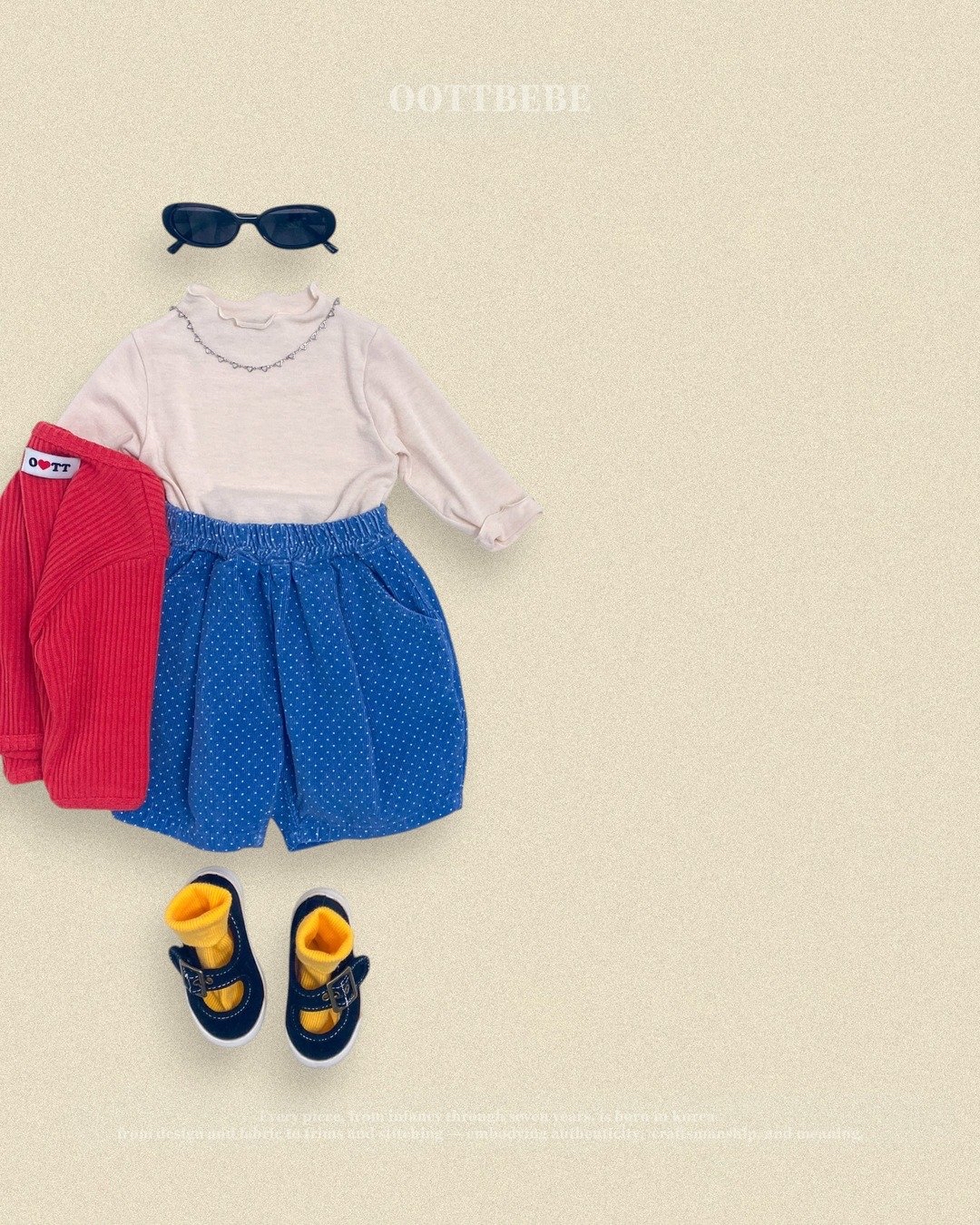 OOTT | Petit Dot Pants (Crop Pants)