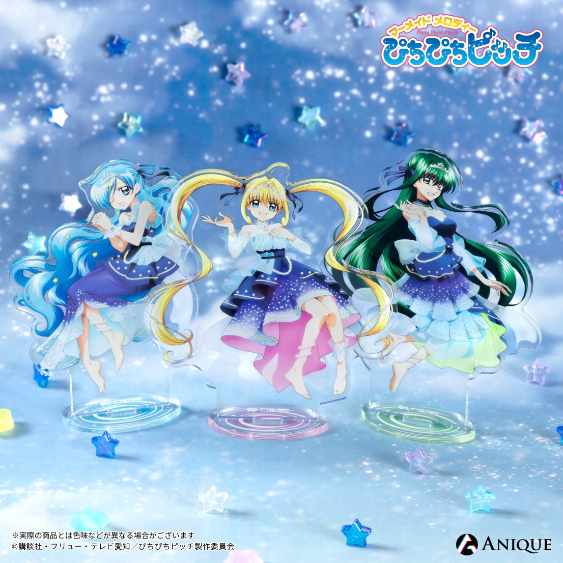 唱k小魚仙 月夜の人魚奏 立牌 Pichi Pichi Pitch #P-MMG0798 [Anique] (PRE-ORDER) [2026/09]