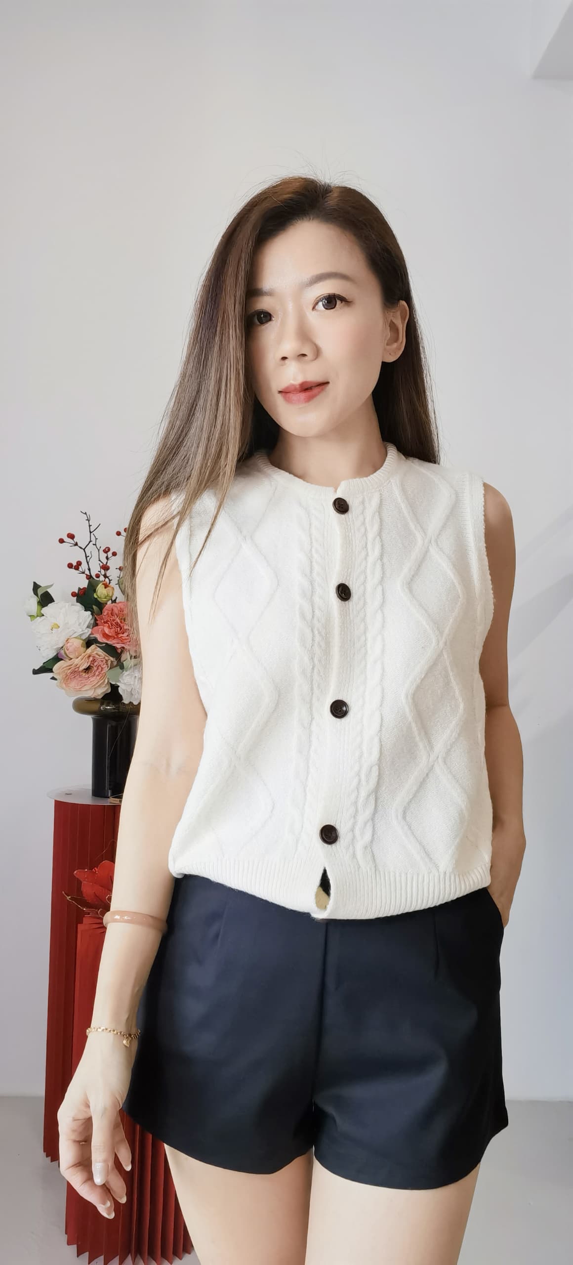 323021 PREMIUM KNIT BLOUSE