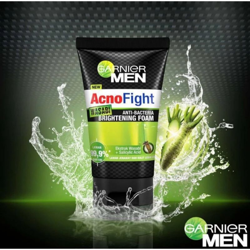 GARNIER MEN 100ml Acno Fight Anti-Acne Foam