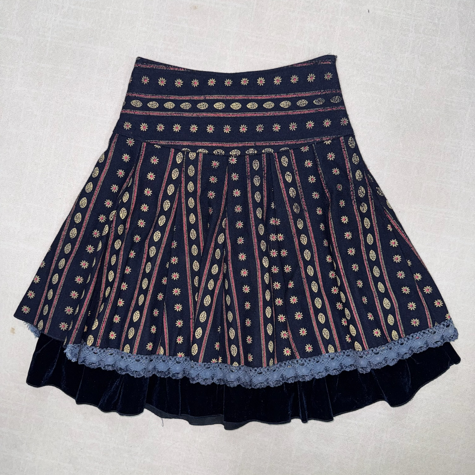 Bohemian Rhapsody Mini Skirt