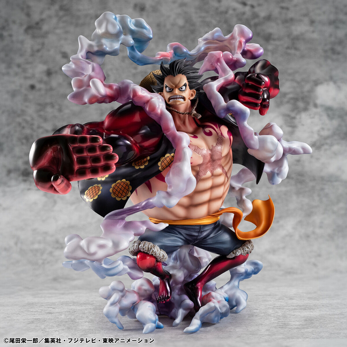(預訂訂金 $500) (總價 $1464) (魂限) MegaHouse Portrait.Of.Pirates One Piece “ SA-MAXIMUM” 海賊王 路飛 4檔 彈跳人 10週年記念版 (行版) POP Monkey D. Luffy Gear 4 "Bouncing Man" 10th LIMITED Ver.