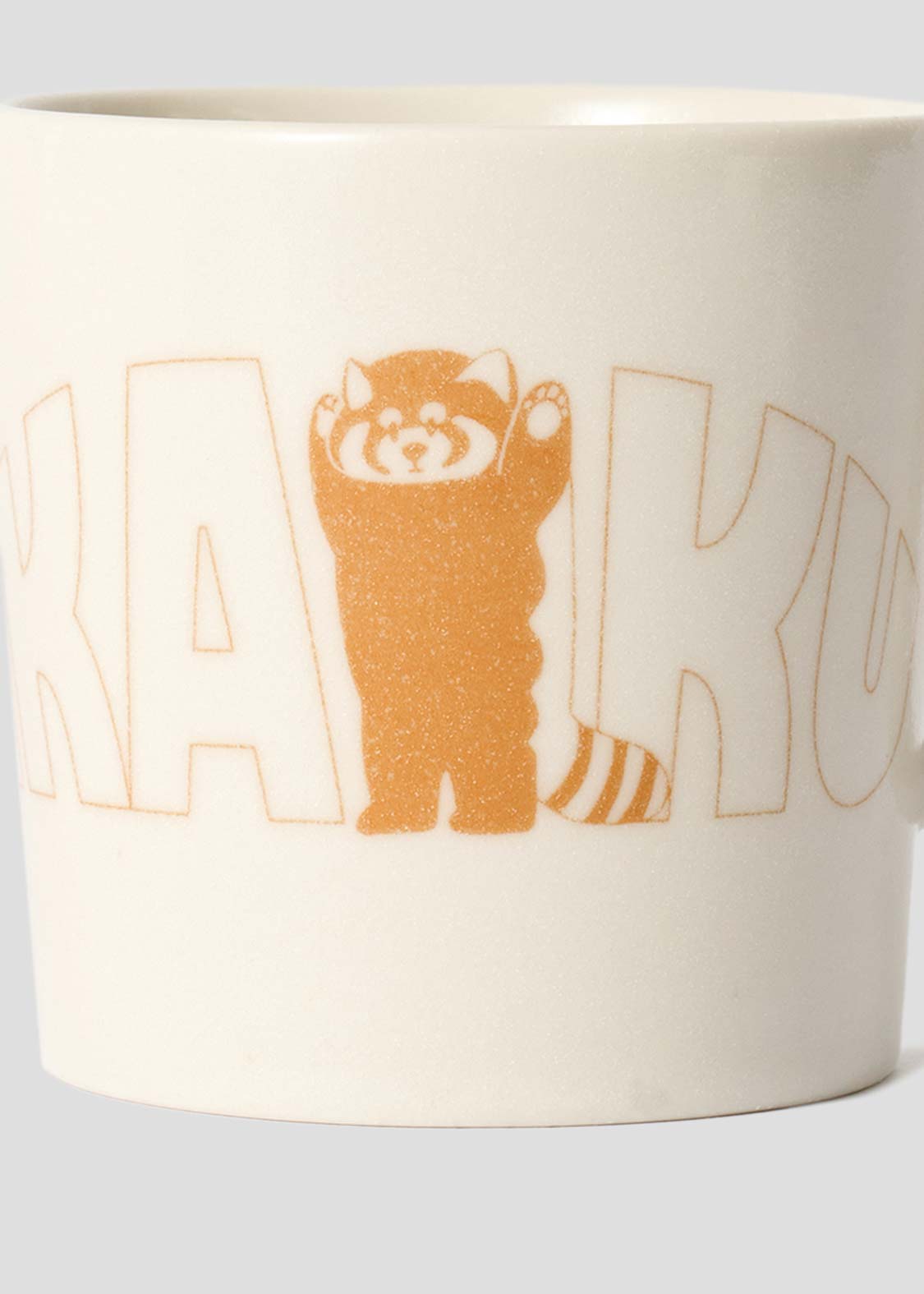 📦訂購 日本限定 graniph IKAKU Red Panda 小熊貓 陶瓷杯