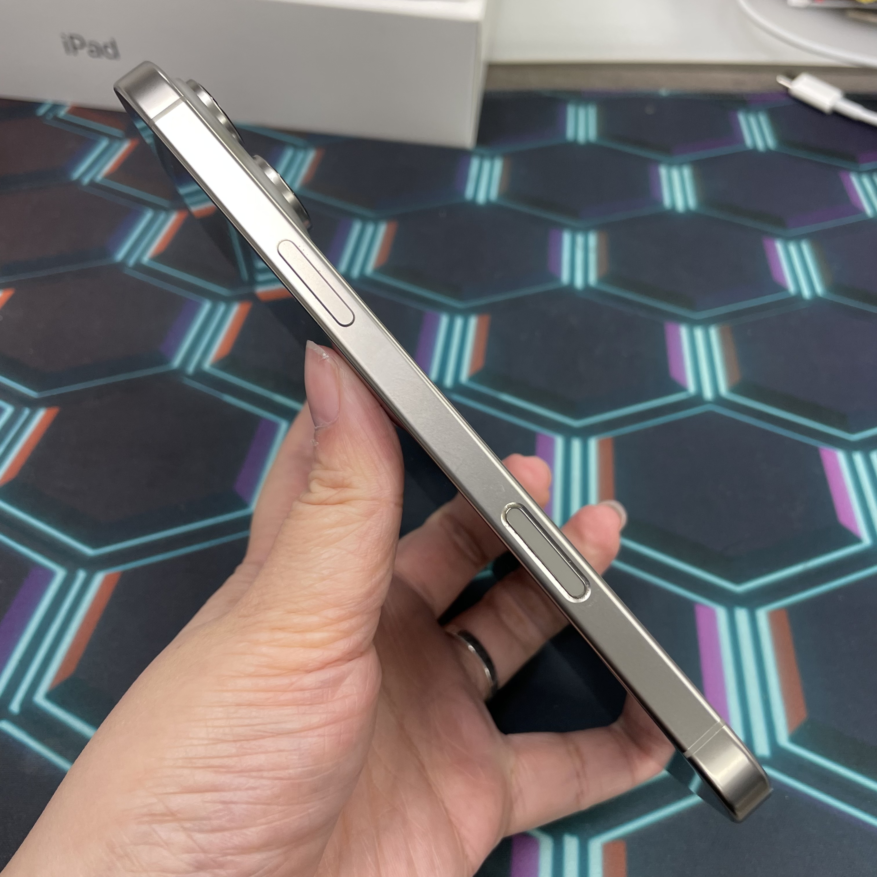 *8184 16 pro max 完美機 512GB 電93 原色 gray